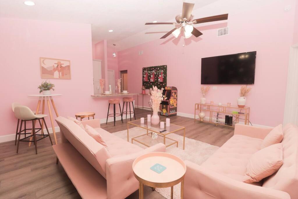 The Pink House Orlando Villa Exterior foto