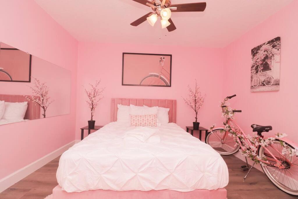 The Pink House Orlando Villa Exterior foto
