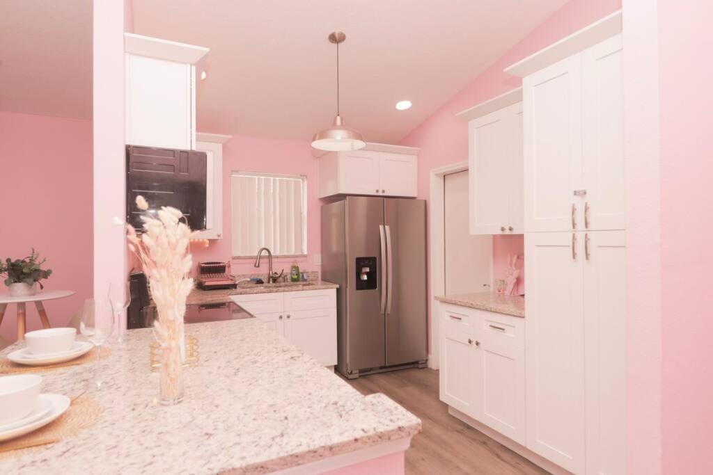 The Pink House Orlando Villa Exterior foto