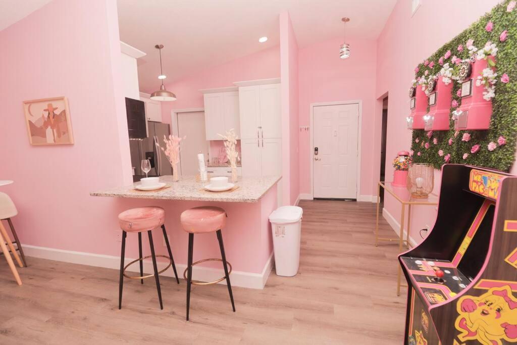 The Pink House Orlando Villa Exterior foto
