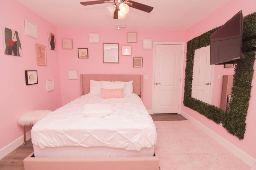 The Pink House Orlando Villa Exterior foto