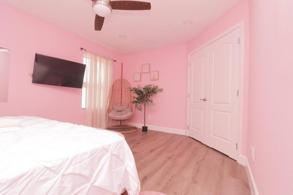 The Pink House Orlando Villa Exterior foto